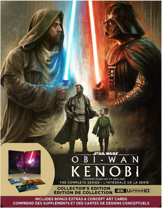 Star Wars/Obi-Wan Kenobi: The Complete Series (4K-UHD Steelbook) [BluRay]