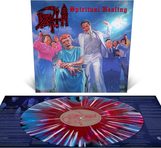 Death/Spiritual Healing (Red/Blue/Black with Splatter Vinyl) [LP]