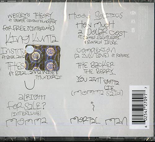 Lamar, Kendrick/To Pimp A Butterfly [CD]