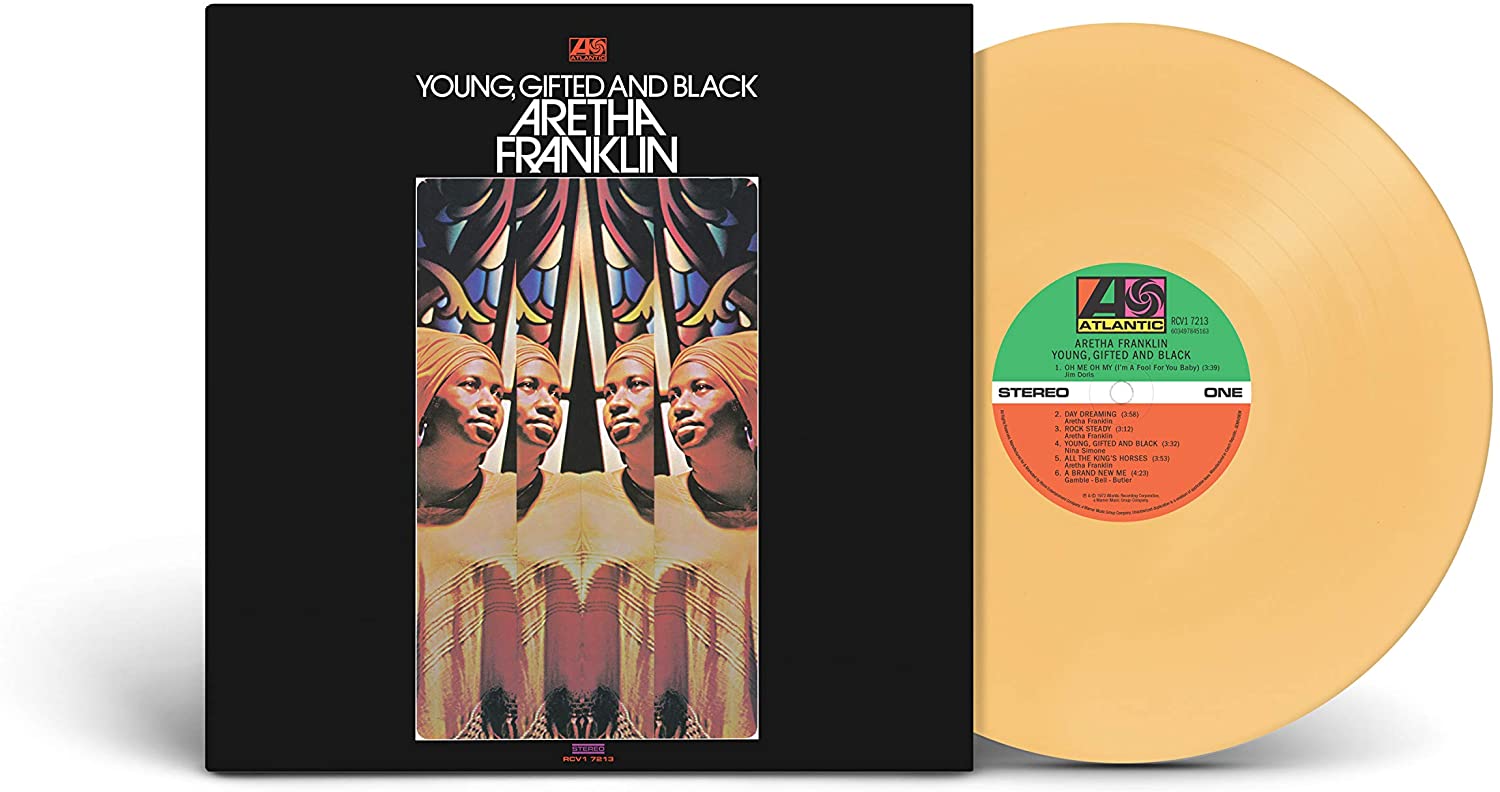 Franklin, Aretha/Young, Gifted and Black (Yellow Vinyl) [LP] – Taz