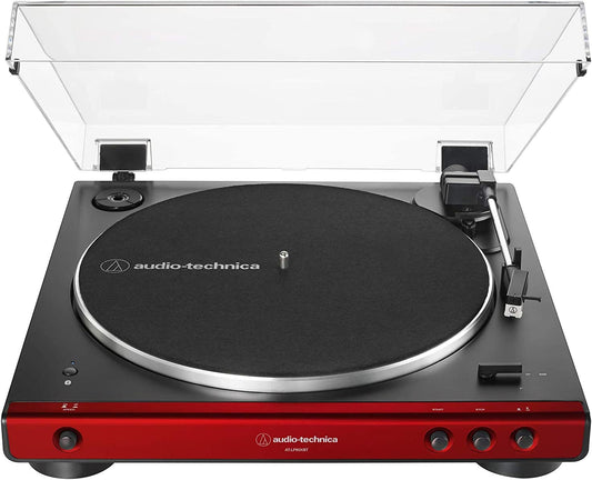 Audio-Technica/AT-LP60XBT-RD Turntable - Red (Bluetooth) [Turntable]