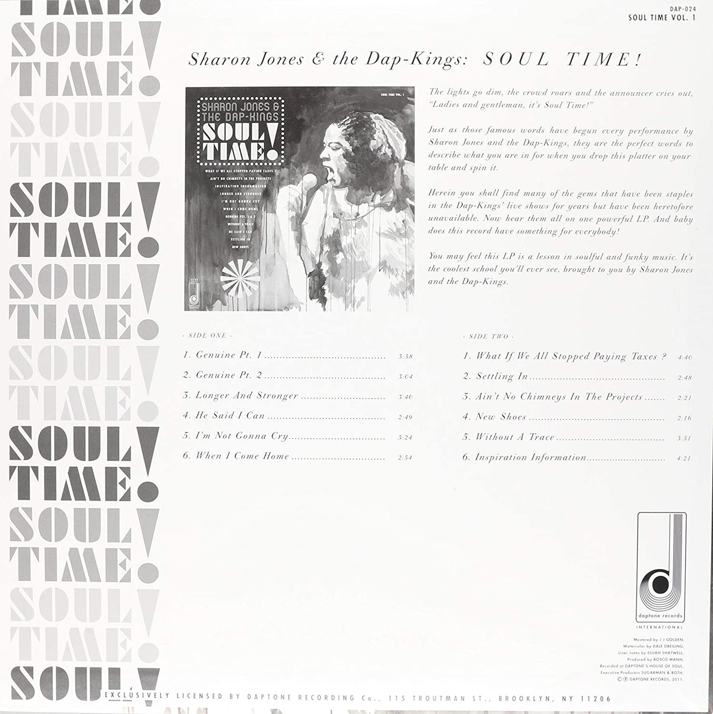 Jones, Sharon/Soul Time! [LP]