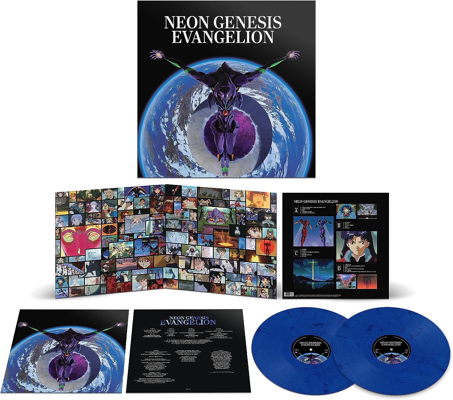 Soundtrack/Neon Genesis Evangelion (Blue Vinyl) [LP] – Taz Records