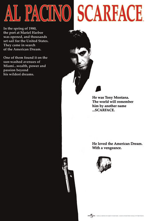 Poster/Scarface - One Sheet