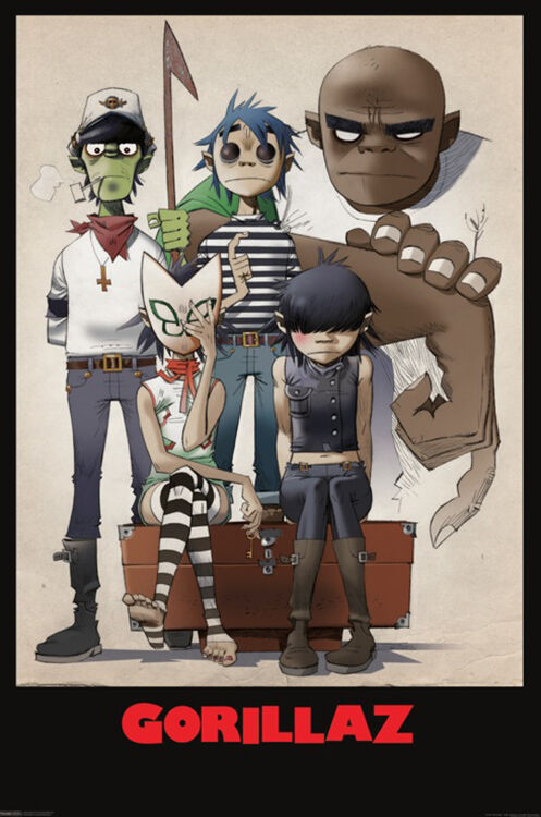 Poster/Gorillaz -Family Portrait