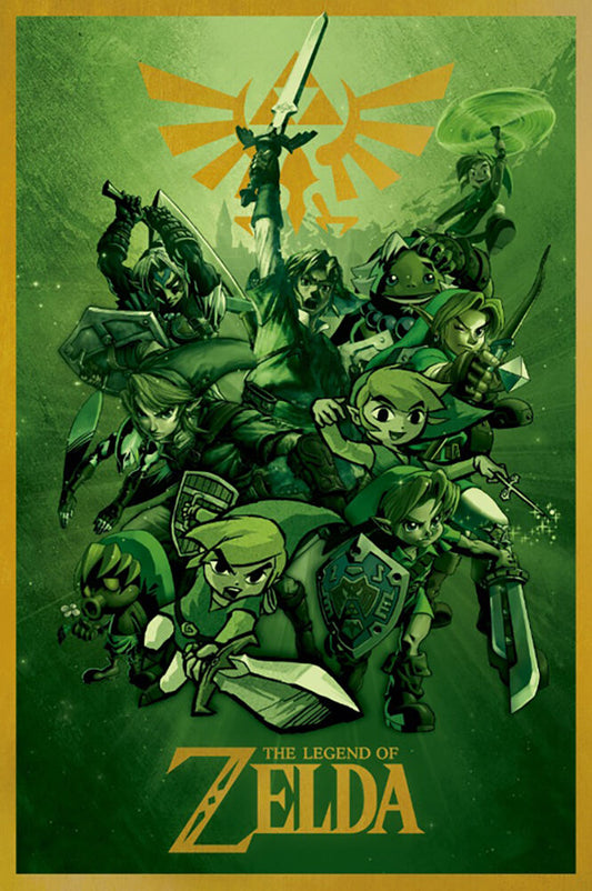 Poster/Zelda - Links (Green)