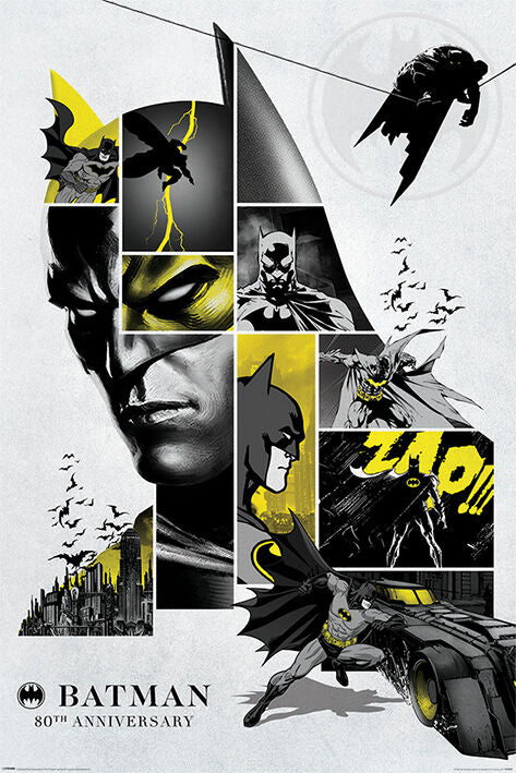 Poster/Batman - 80th Anniversary
