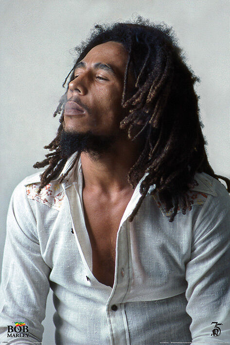 Poster/Bob Marley - Redemption (White Shirt)