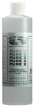 Nitty Gritty/Pure 2 Record Cleaning Fluid (16 Oz)