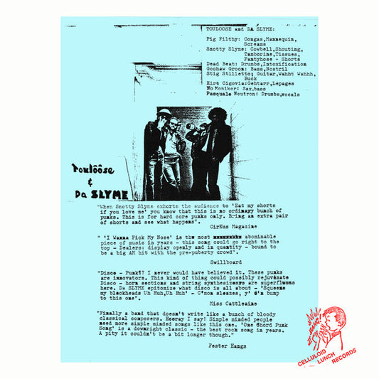 Da Slyme/If There's No Rubble, You Haven't Played: Collected Recordings 1977-89 [LP]