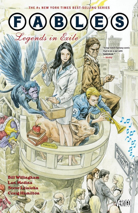 Fables Volume One: Legends in Exile (Paperback)