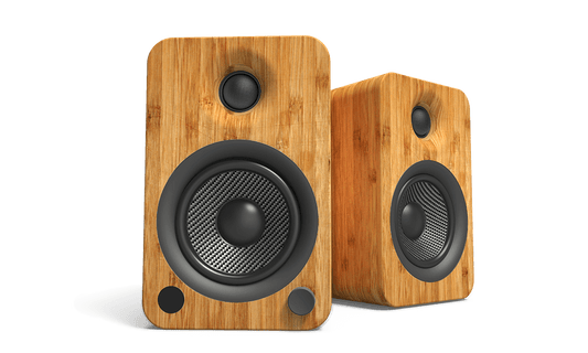 Kanto YU4 Powered Speakers - Bamboo