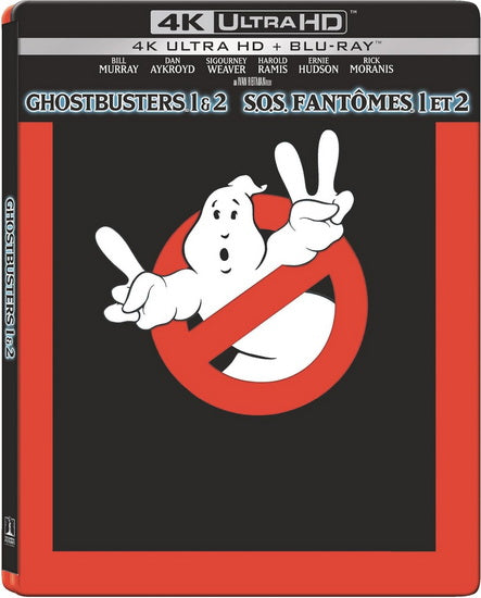 Ghostbusters & Ghostbusters II - Steelbook (4K-UHD [BluRay]