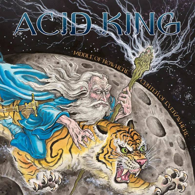 Acid King/Middle Of Nowhere, Center Of Everywhere (Black/White Nebula Vinyl) [LP]