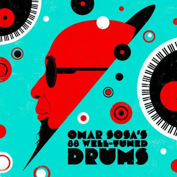 Sosa, Omar/Omar Sosa's 88 Well-Tuned Drums (Transparent Red Vinyl) [LP]