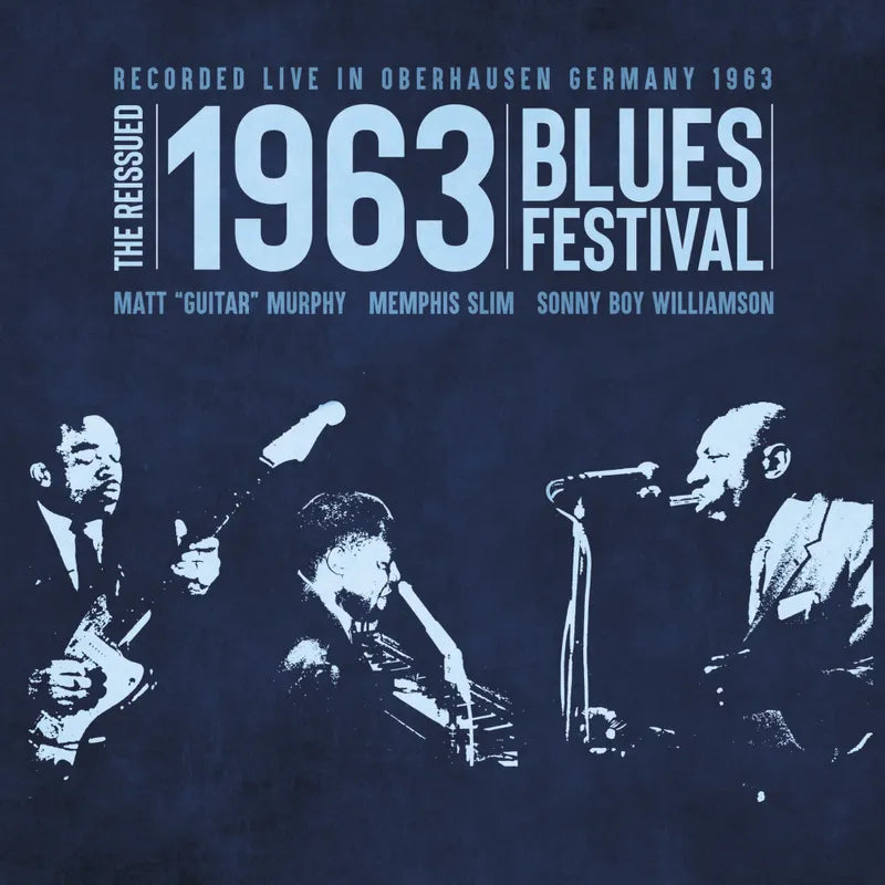 Memphis Slim/Sonny Boy Williamson/Matt Murphy/The Reissued 1963 Blues Festival (Clear Blue Vinyl) [LP]
