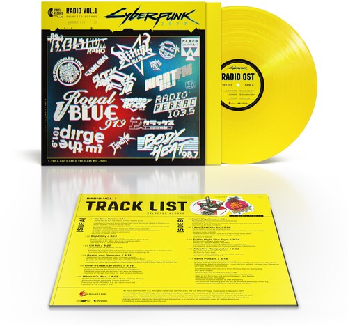 Soundtrack/Cyberpunk 2077 Radio Vol. 1 (Yellow Vinyl) [LP]