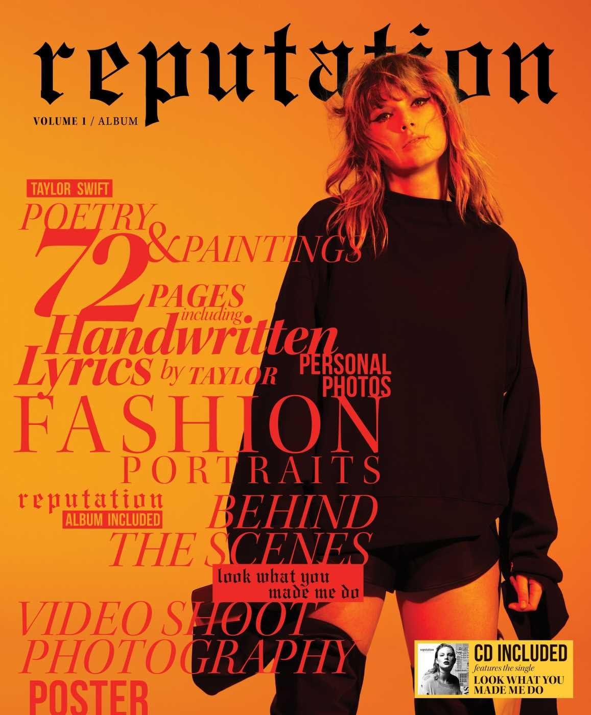 Swift, Taylor/Reputation Volume 1 (Magazine with CD)