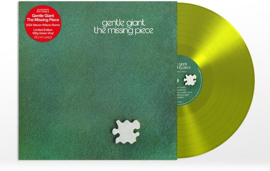 Gentle Giant/The Missing Piece (Steven Wilson Remix - Transparent Green Vinyl) [LP]