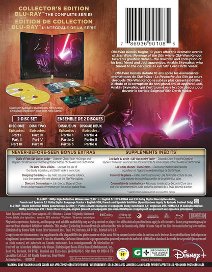 Star Wars/Obi-Wan Kenobi: The Complete Series (Steelbook) [BluRay]