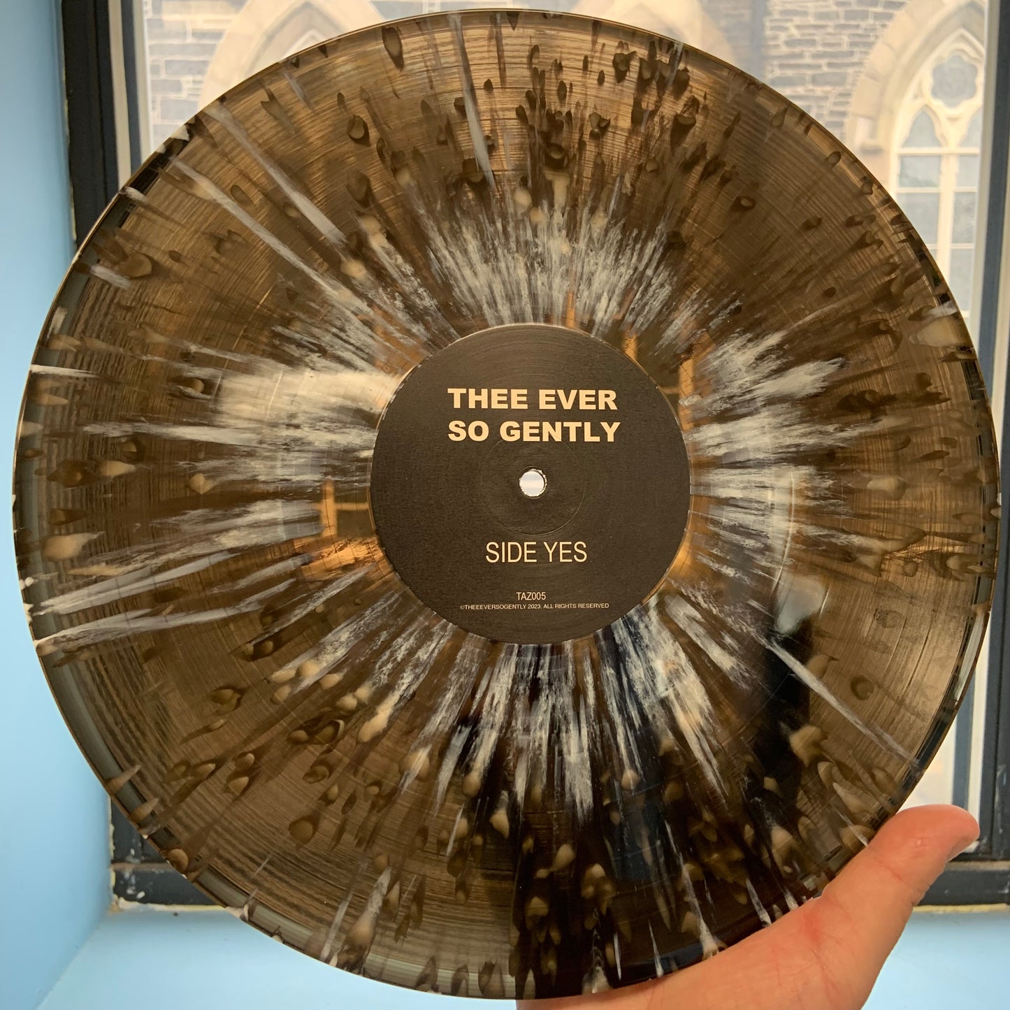 Thee Ever So Gently/Bad Masterpiece (Translucent Black Ice with White Splatter Vinyl) [LP]