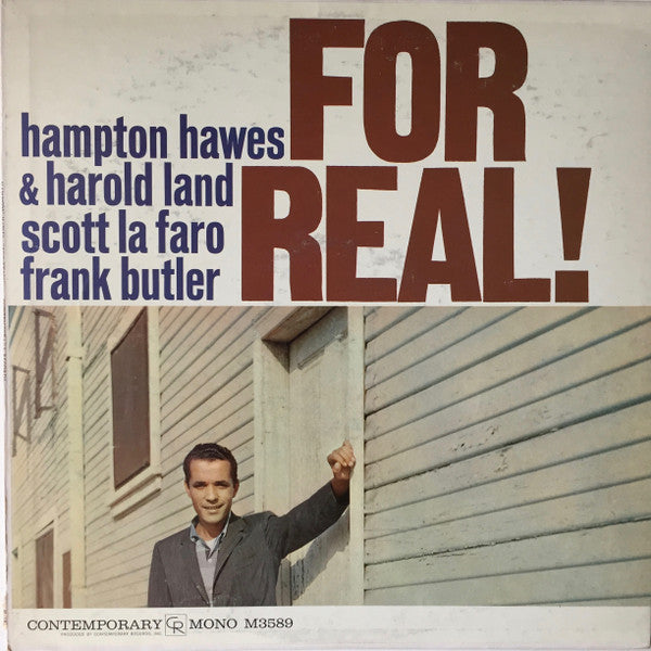 Hawes, Hampton/For Real (Contemporary Records Acoustic Sounds Series) [LP]