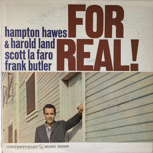 Hawes, Hampton/For Real (Contemporary Records Acoustic Sounds Series) [LP]