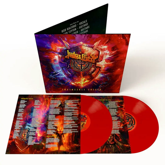 Judas Priest/Invincible Shield (Indie Exclusive Red Vinyl) [LP]