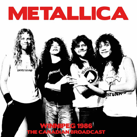 Metallica/Winnipeg 1986 (Red Vinyl) [LP]