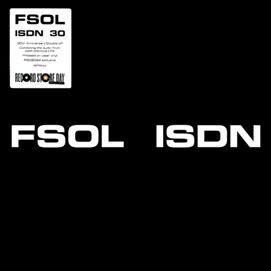 Future Sound Of London/ISDN (30th Anniversary Clear Vinyl) [LP]