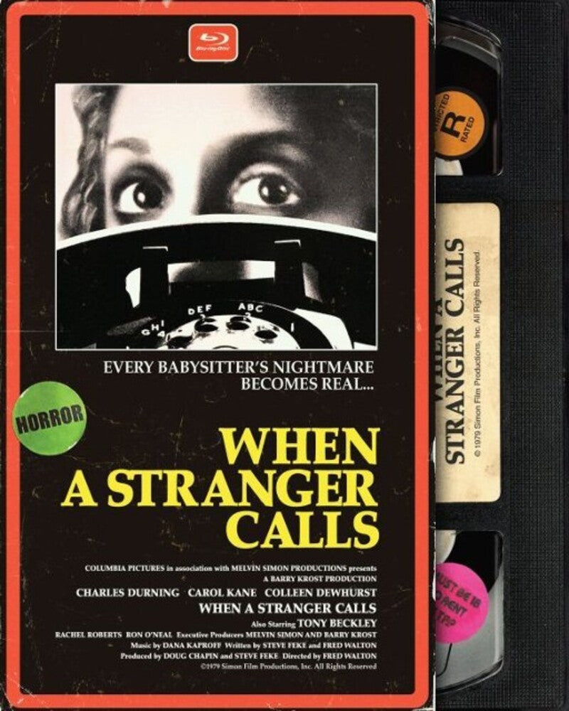 When A Stranger Calls (Retro VHS Cover) [BluRay]