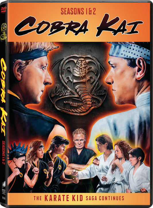 Cobra Kai: Seasons 1 & 2 [DVD]