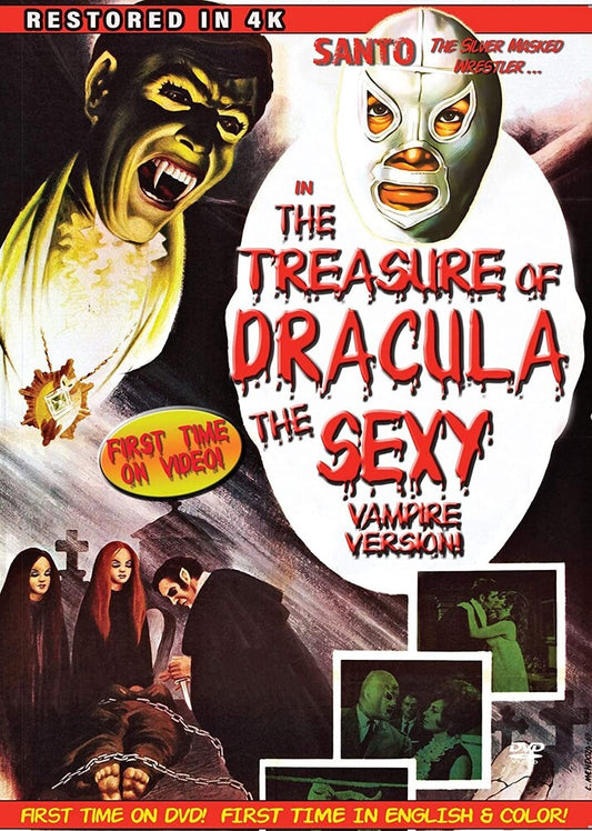 Santo in the Treasure of Dracula (The Sexy Version) [DVD]