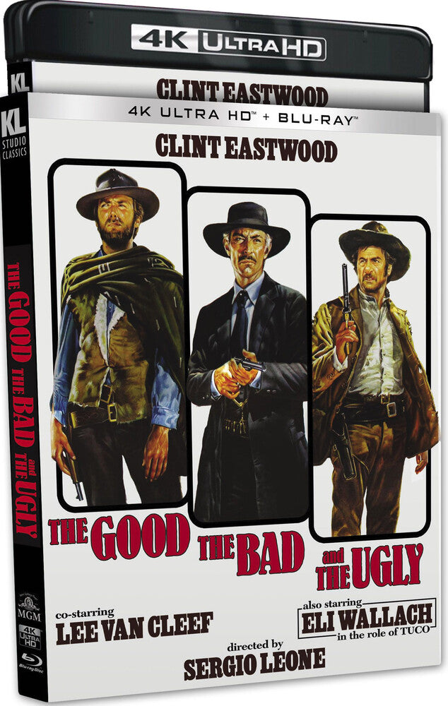 The Good The Bad and The Ugly (4K-UHD + Bluray)