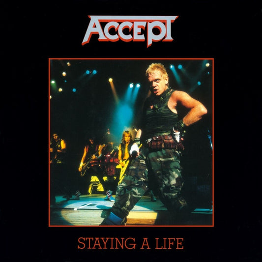 Accept/Staying A Life [LP]