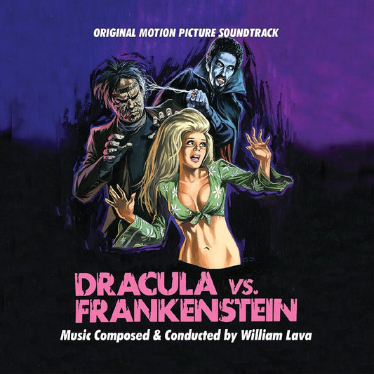 Soundtrack (William Lava)/Dracula Vs. Frankenstein (Orange Pumpkin Vinyl) [LP]