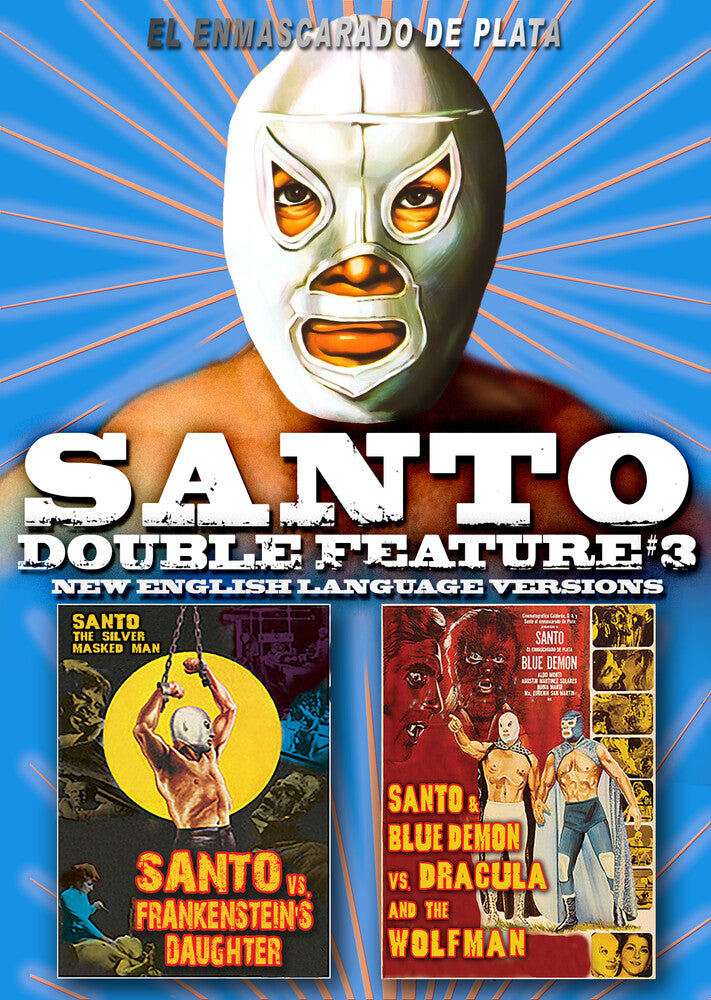 Santo Double Feature 3 (vs. Frankenstein's Daughter, vs. Dracula & Wolfman) [DVD]