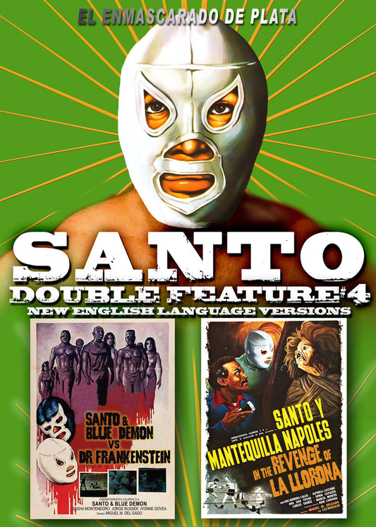 Santo Double Feature 4 (vs. Dr. Frankenstein, Revenge of Llorana) [DVD]