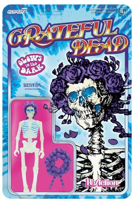 Grateful Dead: Bertha (Glow In The Dark) ReAction Figure [Toy]