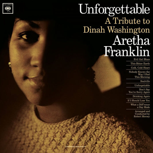 Franklin, Aretha/Unforgettable: Tribute To Dinah Washington (Clear Vinyl) [LP]