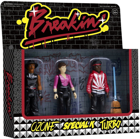 Breakin’ ReAction Figure Three-Pack [Toy]