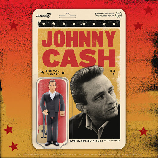 Johnny Cash: Man In Black ReAction Figure [Toy]