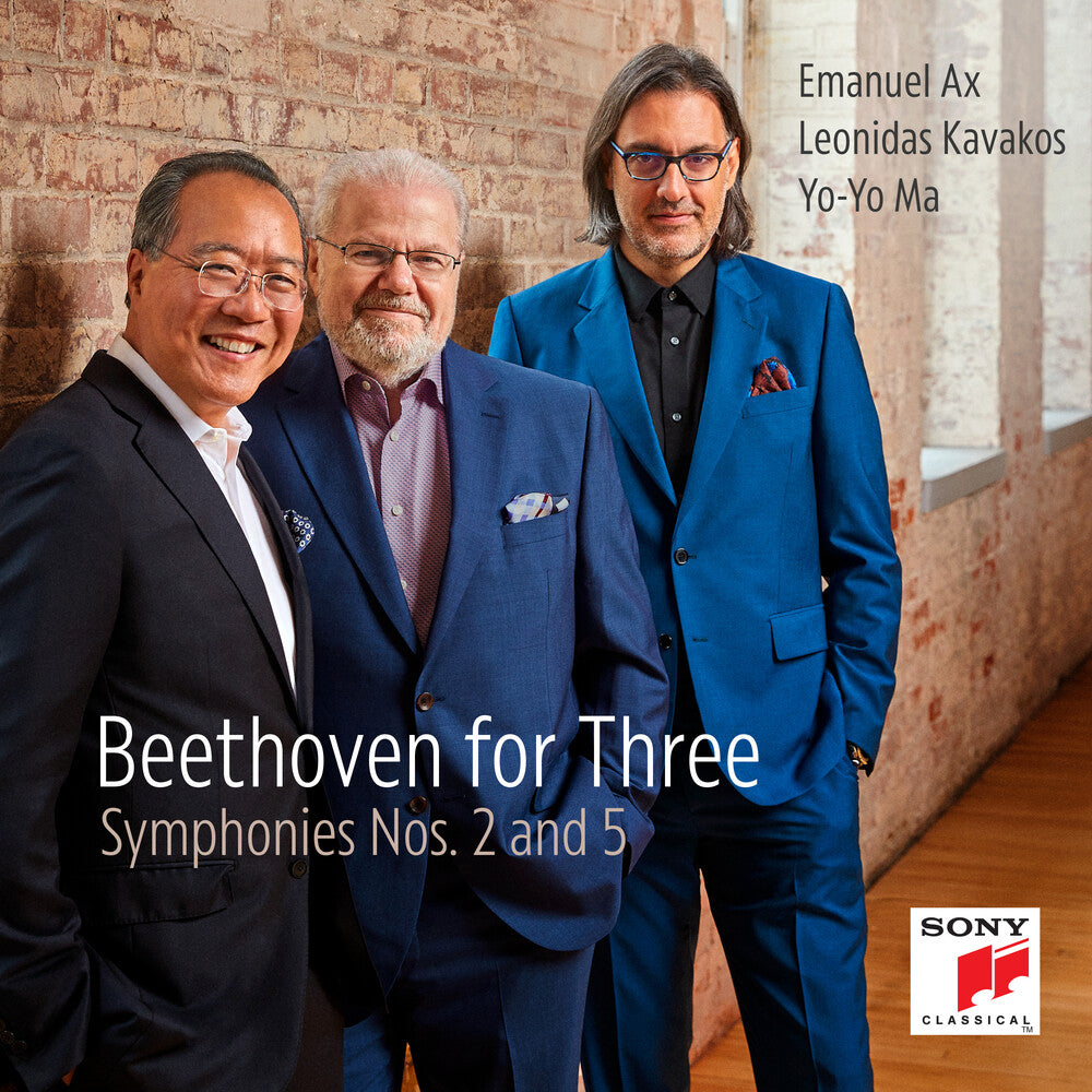 Ma,Yo-Yo, Leonidas Kavakos & Emanuel Ax/Beethoven For Three: Symphonies Nos. 2 And 5 [CD]