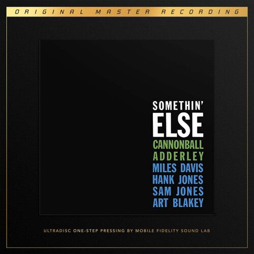 Adderley, Cannonball/Somethin' Else (Ultradisc MFSL One-Step 2LP Box) [LP]
