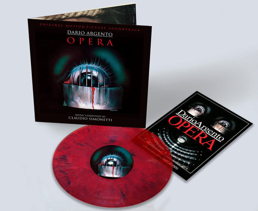Soundtrack (Claudio Simonetti)/Opera (Dario Argento) (Marbled Red Vinyl) [LP]