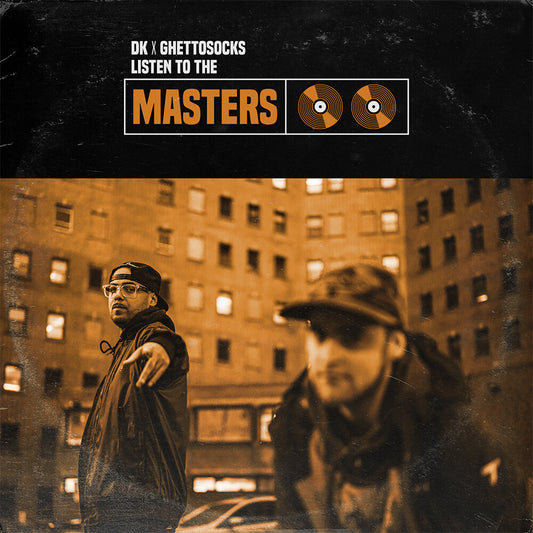 DK x Ghettosocks/Listen To The Masters (Forest Green Vinyl) [LP]