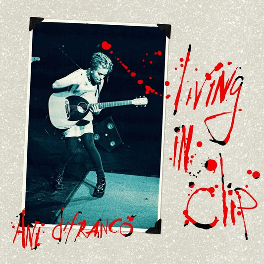 Difranco, Ani/Living In Clip: 25th Ann. (Blue Swirl Vinyl) [LP]