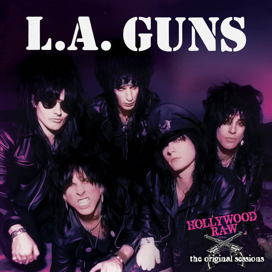 L.A. Guns/Hollywood Raw: The Original Sessions (Purple/Black Splatter) [LP]