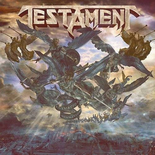Testament/The Formation Of Damnation (White with Blue & Green Splatter Vinyl) [LP]