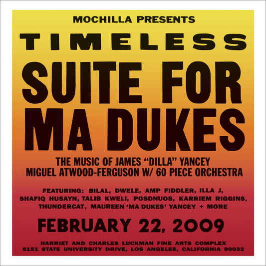 Various Artists/Mochilla Presents Timeless: Suite For Ma Dukes [LP]